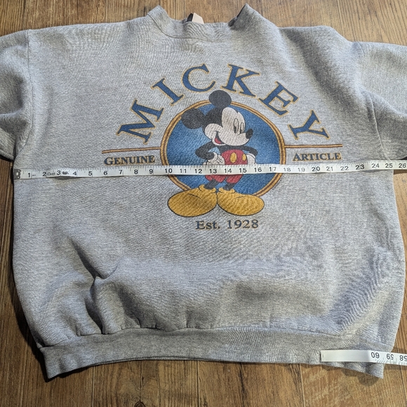 Vintage Disney Jerry Leigh Mickey Mouse Cotton Crewneck Sweatshirt 90s Y2K - Picture 13 of 16